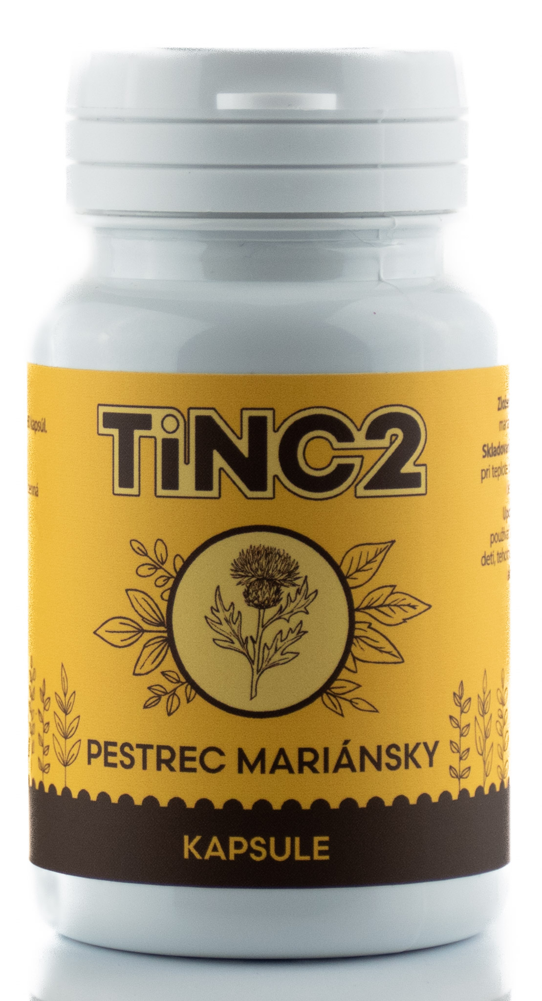 Pestrec mariánsky kapsule 60ks (500mg/kapsula)