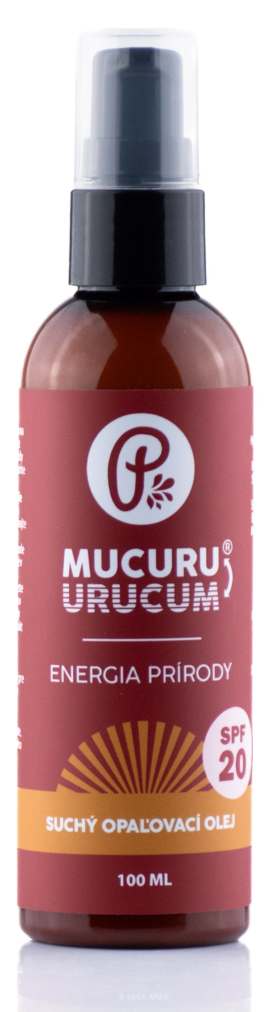 MUCURU® - Suchý opaľovací olej SPF 20 100ml
