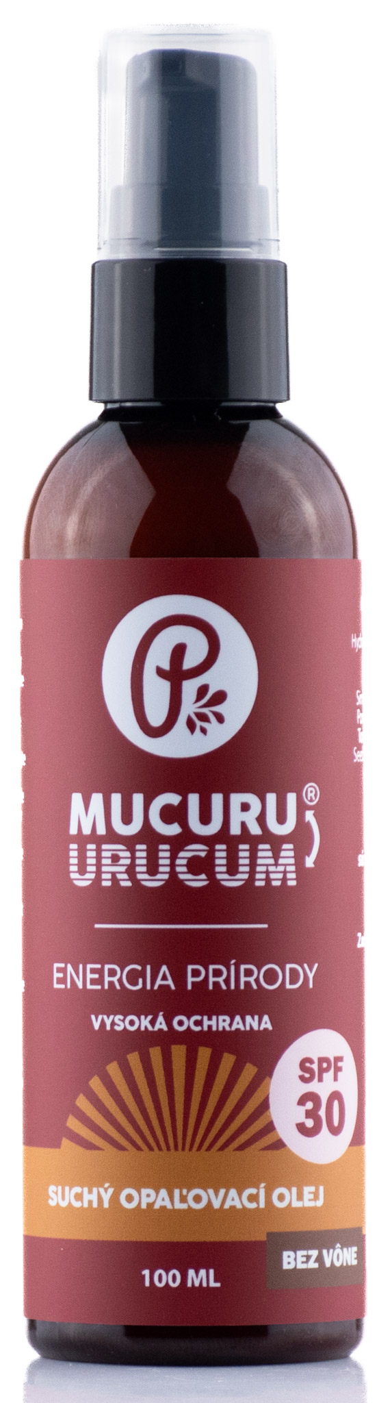 MUCURU® - Suchý opaľovací olej SPF 30 (bez vône) 100ml