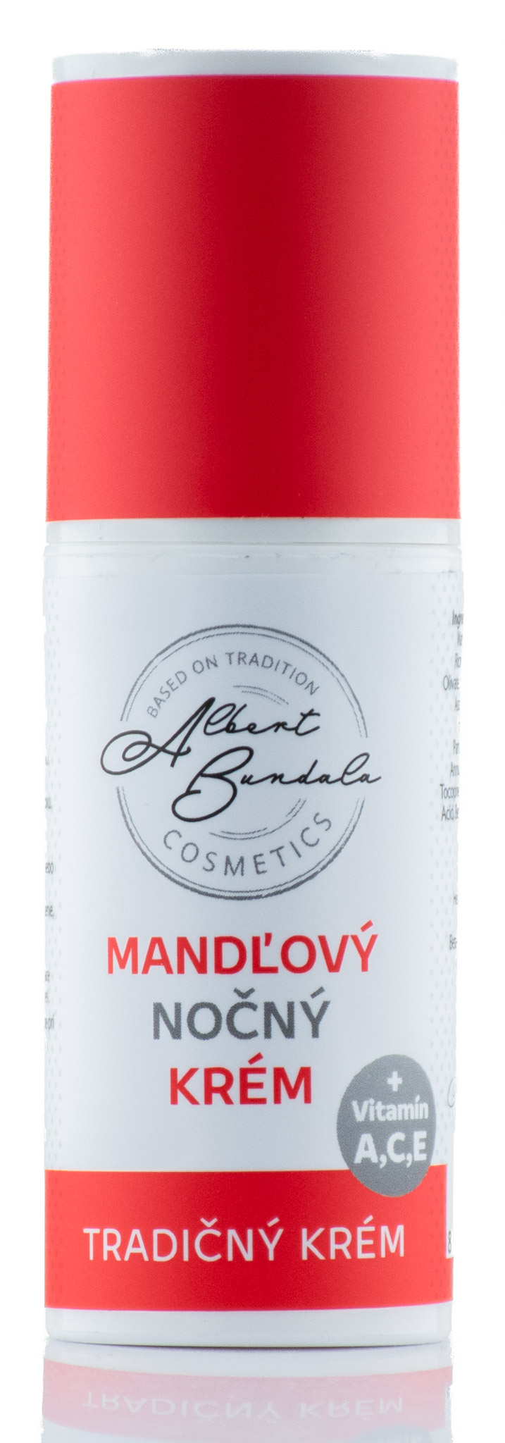 Albert Bundala COSMETICS Tradičný nočný mandľový krém 30ml