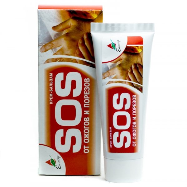Eliksir balzam na popáleniny a rezné rany SOS 75ml