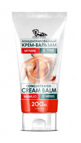 VITATEKA Koncetrovaný krém balzam s múmiom a extrakt z 12 bylin 200ml