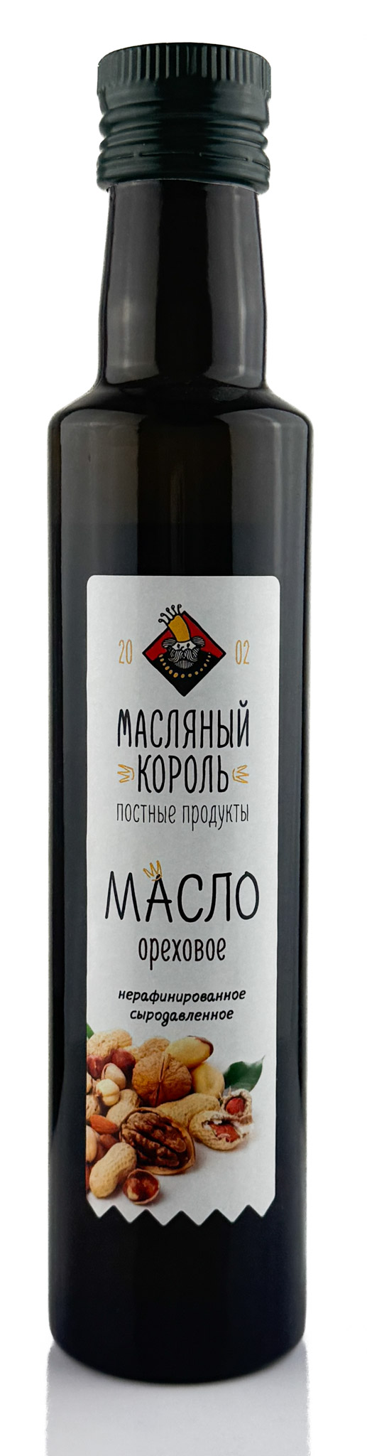 Orechový olej 250 ml - zmes vlašský orech, céder, arašid, lieskový orech