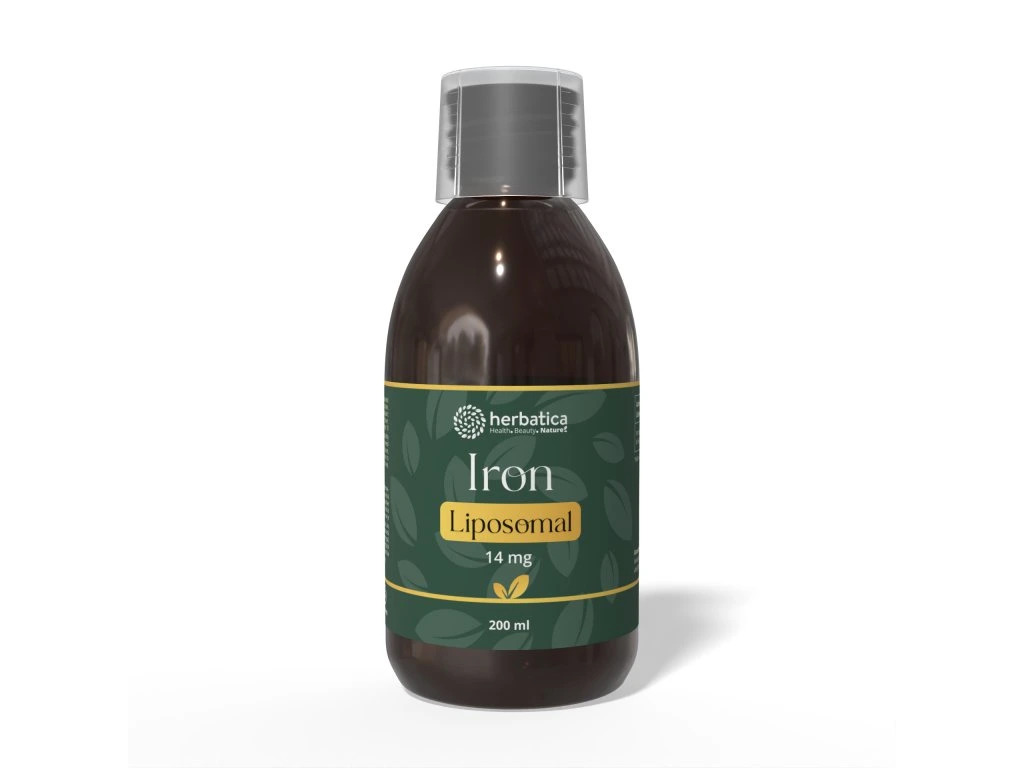 E-shop Herbatica Lipozomálne železo chelát 14mg- 200ml
