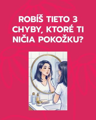 Tvoja pleť si zaslúži tvoju pozornosť, nie zbytočné zaťaženie. ❤️🌱 Skús malú zmenu už dnes. Prestaň s chybami, ktoré ju...