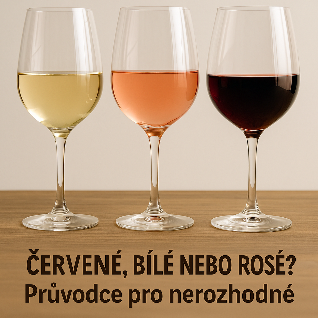 Červené, bílé nebo rosé?