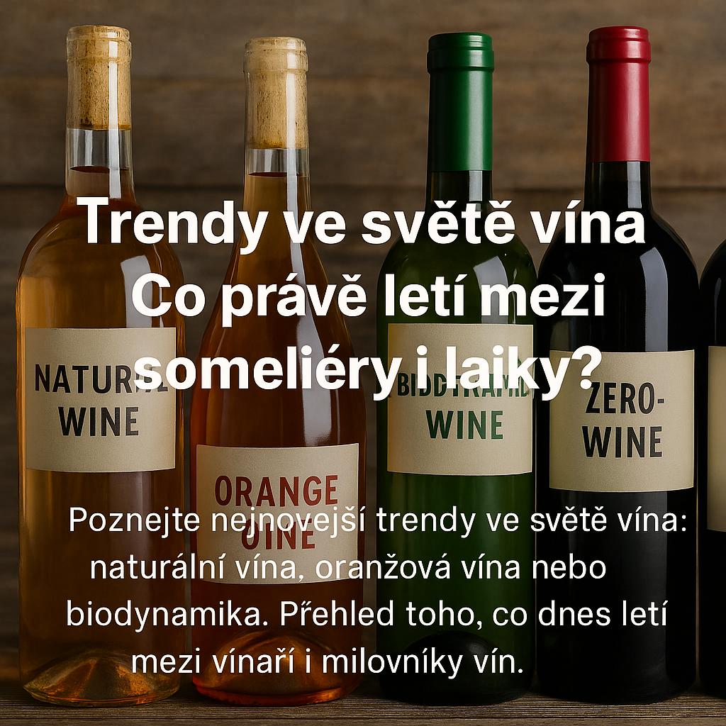 Trendy ve světě vína