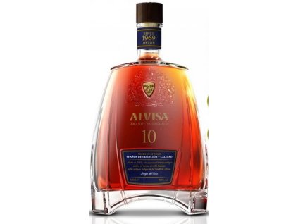 Alvisa 10 years organic Spanish brandy 40% 0,5l