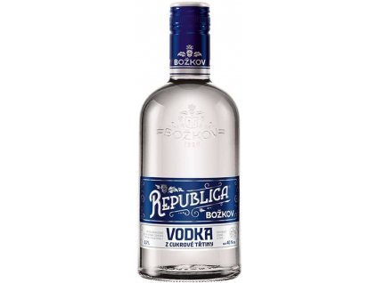 Božkov REPUBLICA třtinová vodka 40 % 0,7l