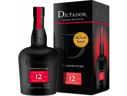 dictador solera rum 12 let 0 7l