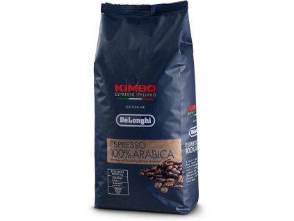 kava delonghi kimbo 100 arabica 1kg