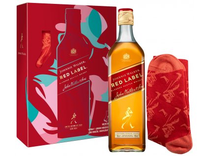 johnnie walker red label ponozky 40 0 7l