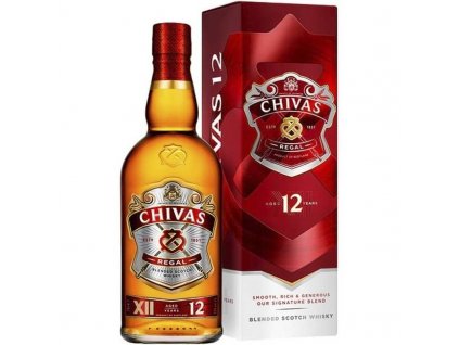 Chivas Regal 12 YO 40% 1l v dárkové krabičce