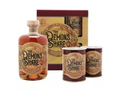 the demon s share 6 year 70cl gift box contents