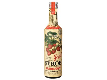 kitl kitl syrob jahodovy s duzinou 500 ml