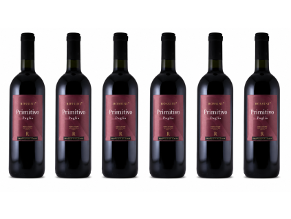 6x Rossini Primitivo 12,5% 0,75l
