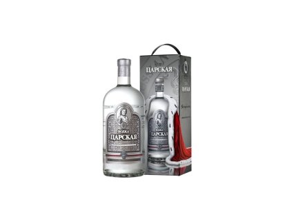 Carskaja vodka 1,75 strieborna