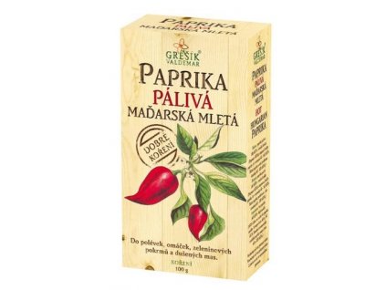 Paprika pálivá maďarská mletá 100g