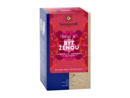 ČAJ PORCOVANÝ - ŠTĚSTÍ JE BÝT ŽENOU 30,6 G BIO SONNENTOR