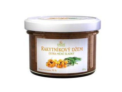 Džem Rakytníkový extra méně sladký 220 g