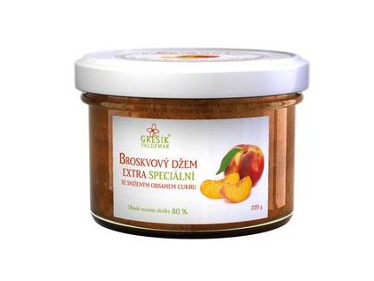 Džem Broskvový extra speciální  220 g