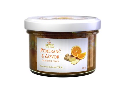 Grešík Pomeranč & Zázvor 215 g