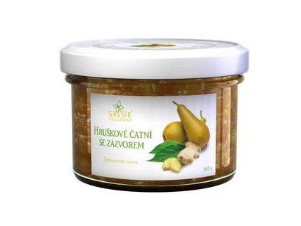 Grešík Čatní Hruškové se zázvorem 215 g