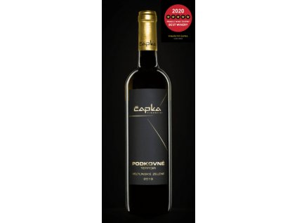 Čapka Veltlínské zelené Terroir Podkovné 12,5% 0,75l