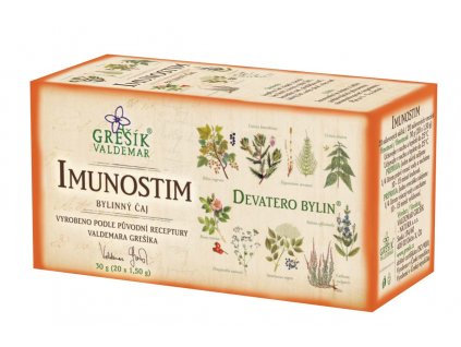 Grešík Imunostim bylinný čaj  20 x 1,5 g