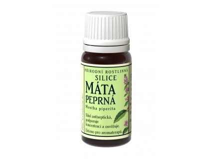 Přírodní silice Máta peprná Grešík 10 ml