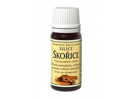 Přírodní silice Skořice Grešík 10 ml