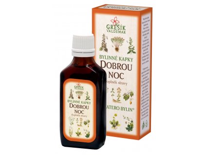 Grešík Dobrou noc bylinné kapky 50 ml