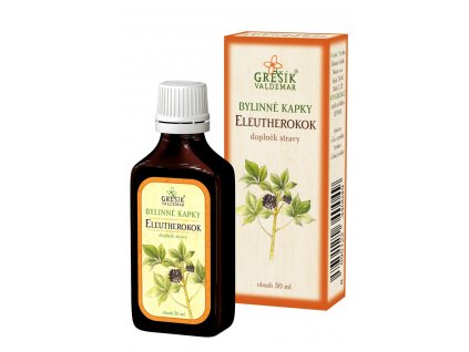 Grešík Eleutherokok, bylinné kapky 50 ml