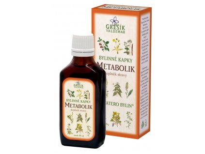 Grešík Metabolik bylinné kapky 50 ml