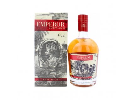 emperor sherry casks finish mauritian rum 07l