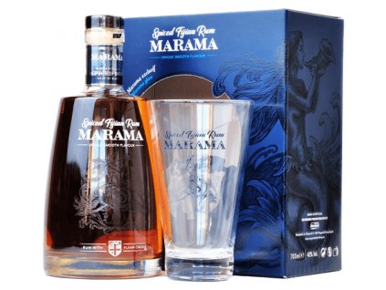 Marama Spiced Rum 40% 0,7l + sklenka