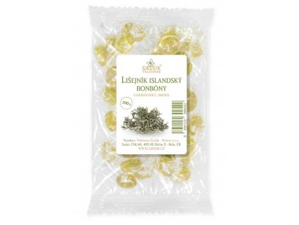 Grešík Lišejník islandský bylinné bonbóny 100 g