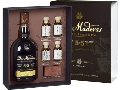 Dos Maderas 5+5 YO 40% 0,7l + 4x 2,2cl degustační set