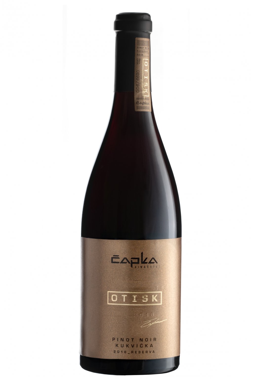 Čapka Pinot Noir OTISK 2020 Kukvička 13% 0,75l