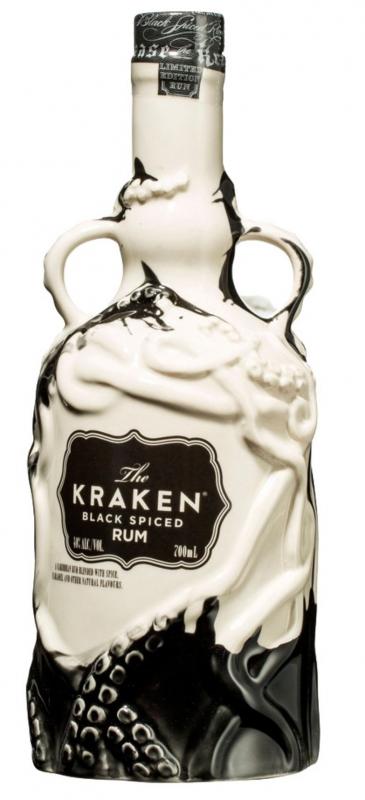 Kraken Black Spiced Black -White Ceramic 40% 0,7l