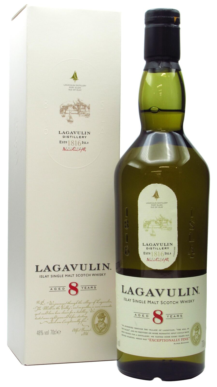 Lagavulin Islay Single Malt Scotch Whisky 8y 48% 0,7l