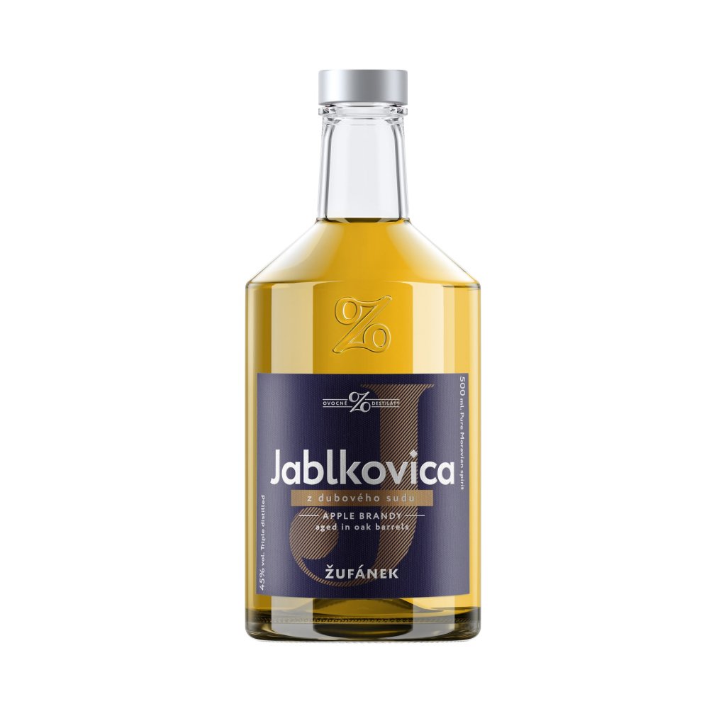 Jablkovica z Dubového Sudu 45% 0,5l (holá láhev)
