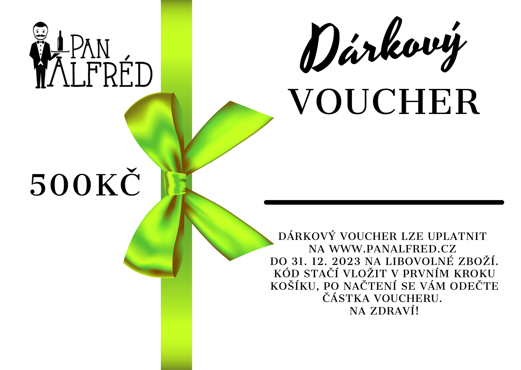 Dárkový voucher 500 Kč