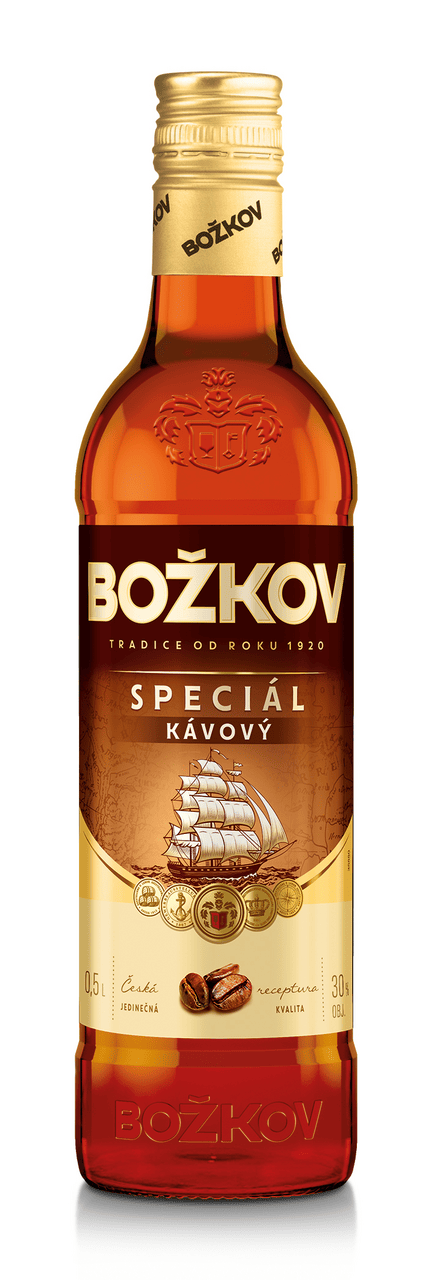 Božkov Speciál kávový 30% 0,5l