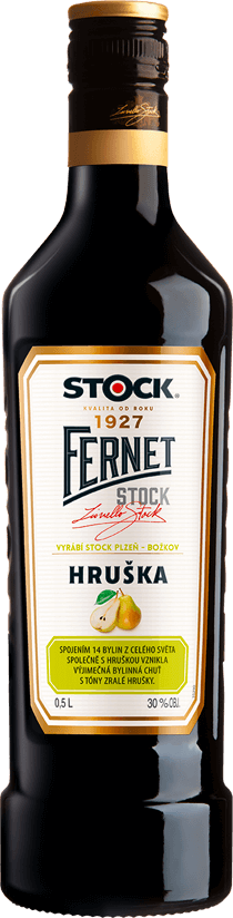 Fernet Stock Hruška 30% 0,5l