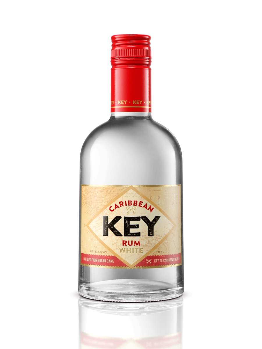 Key White Rum 37,5% 0,5l