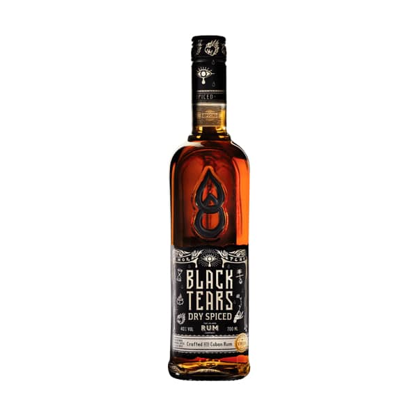 Black Tears dry spiced rum 40% 0,7l