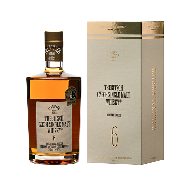 Trebitsch Czech Single Malt Whisky Original Kosher 6y 40% 0,5l