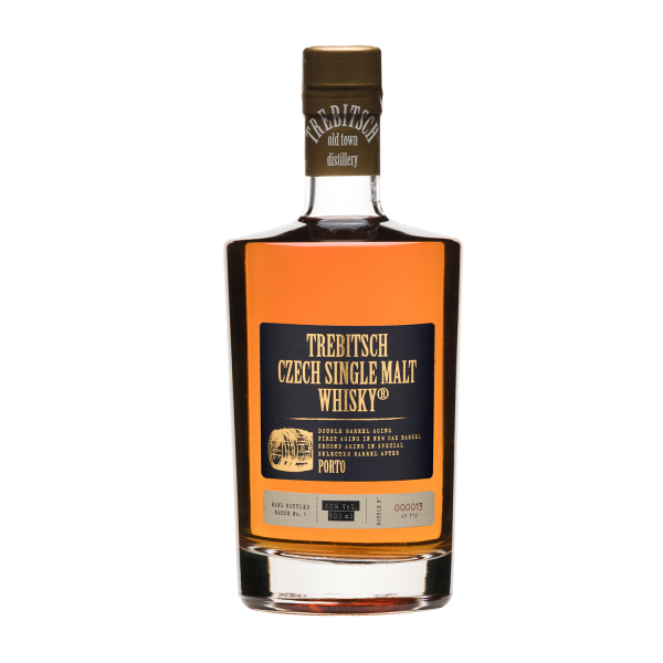 Trebitsch Czech Single Malt Whisky double barrel AGING PORTO 40% 0,5l