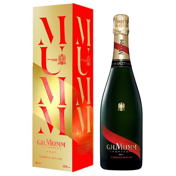 G.H.Mumm Cordon Rouge brut 12% 0,75l